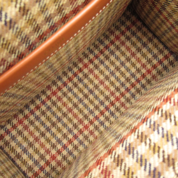 Celine Molle Cover Tice Tote Bag Canvas Brown Series - Picture 4 of 10